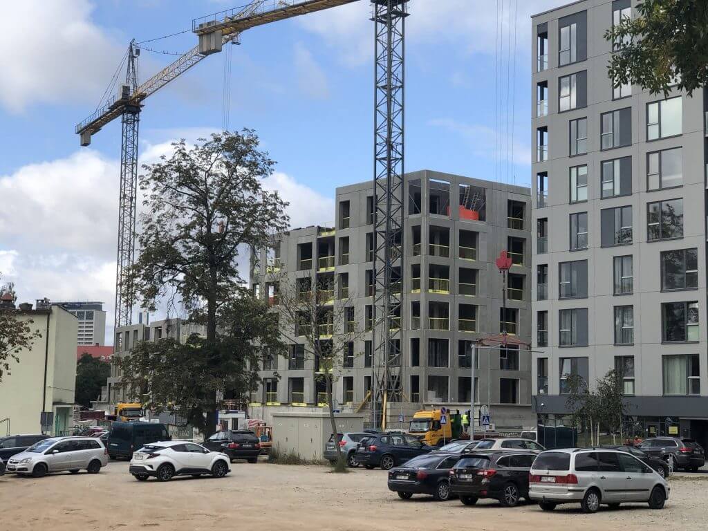 Rinktinės URBAN 2 etapas (Ceikinių g. 15) - Multi apartment - construction photos