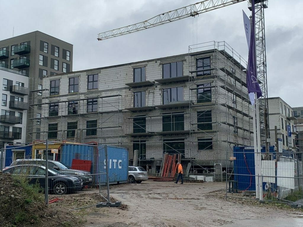 B Kvadratu (Bajorų kel. 29) (Bajorų kel. 29) - Multi apartment - construction photos