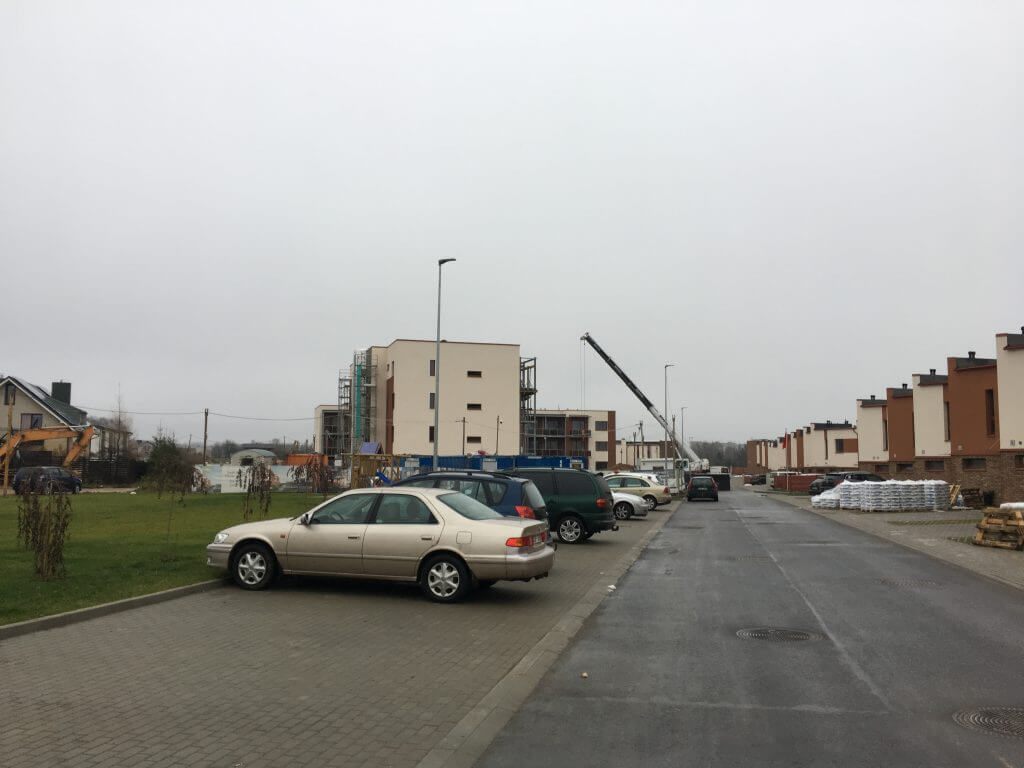 Pilaitės terasos 1 etapas (daugiabučiai) (Simono Grunau g. 44, 46) - Multi apartment - construction photos