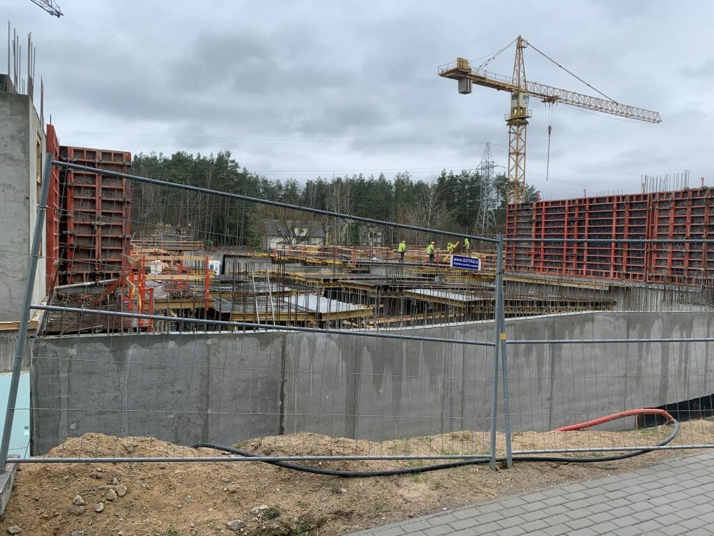 Lazdynėlių vingis 5-6 etapai (Žaibo g. 1, 3) - Multi apartment - construction photos