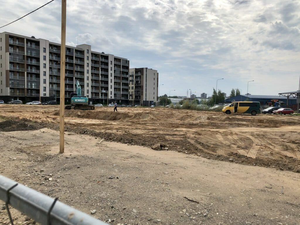 7 vakarai (Budiniškių g. 6, 8) - Multi apartment - construction photos