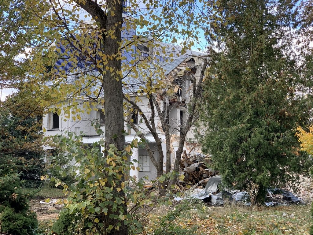 Skvero namai 1 etapas (T. Ševčenkos g. 25) - Hotel, Multi apartment - construction photos