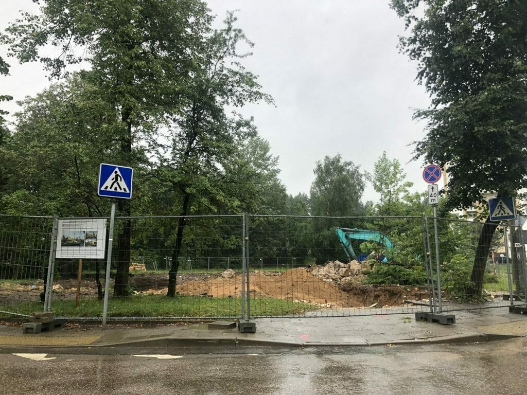 Maxima Keramikų g. 4 (Keramikų g. 4) - Food store - construction photos