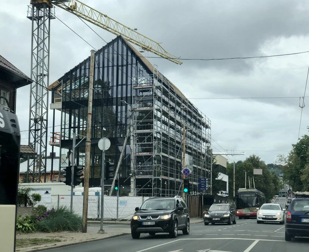 Kęstučio g. 32 (Kęstučio g. 32) - Office center - construction photos