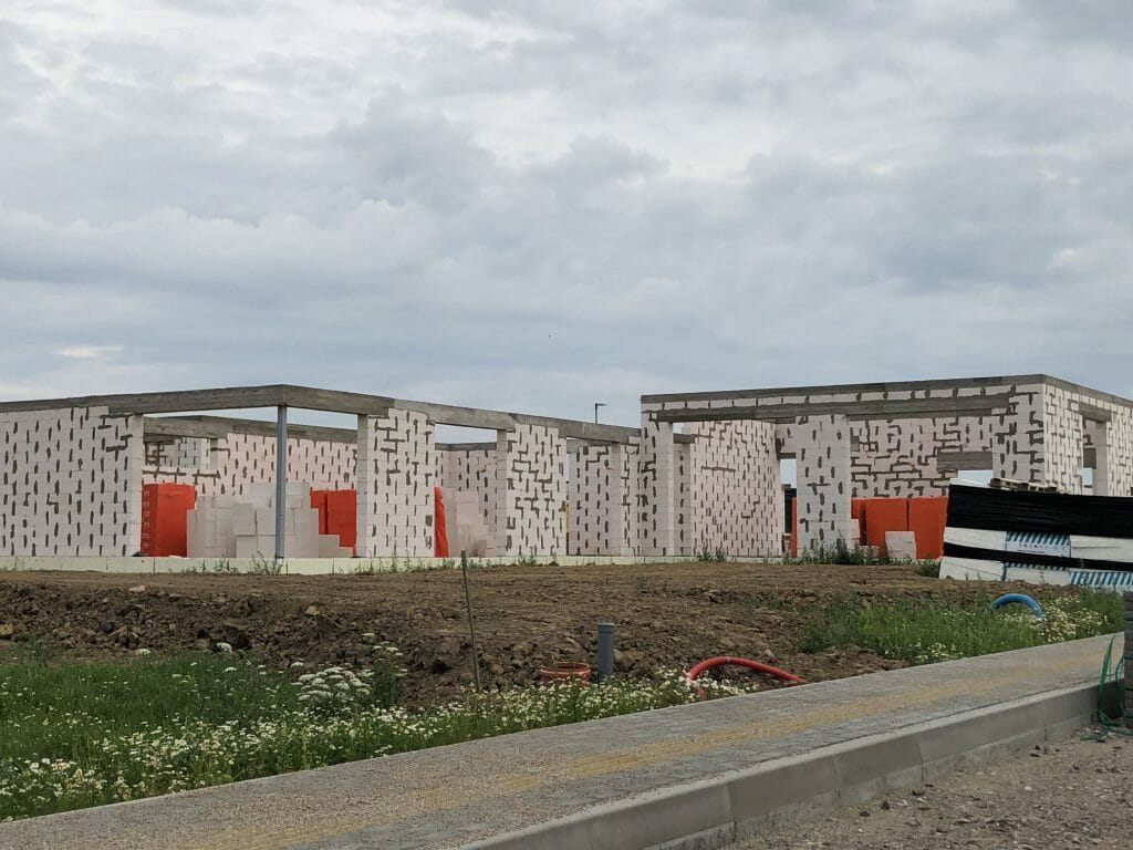 Šventapilis (Šventapilės g. 2, 4, 6, 8, 10, 12, 14, 16, 18, 20, 22, 24, 26, 28, 30, 32, 34, 36, 38, 40, 42, 44, 46, 48) - Private house community - construction photos