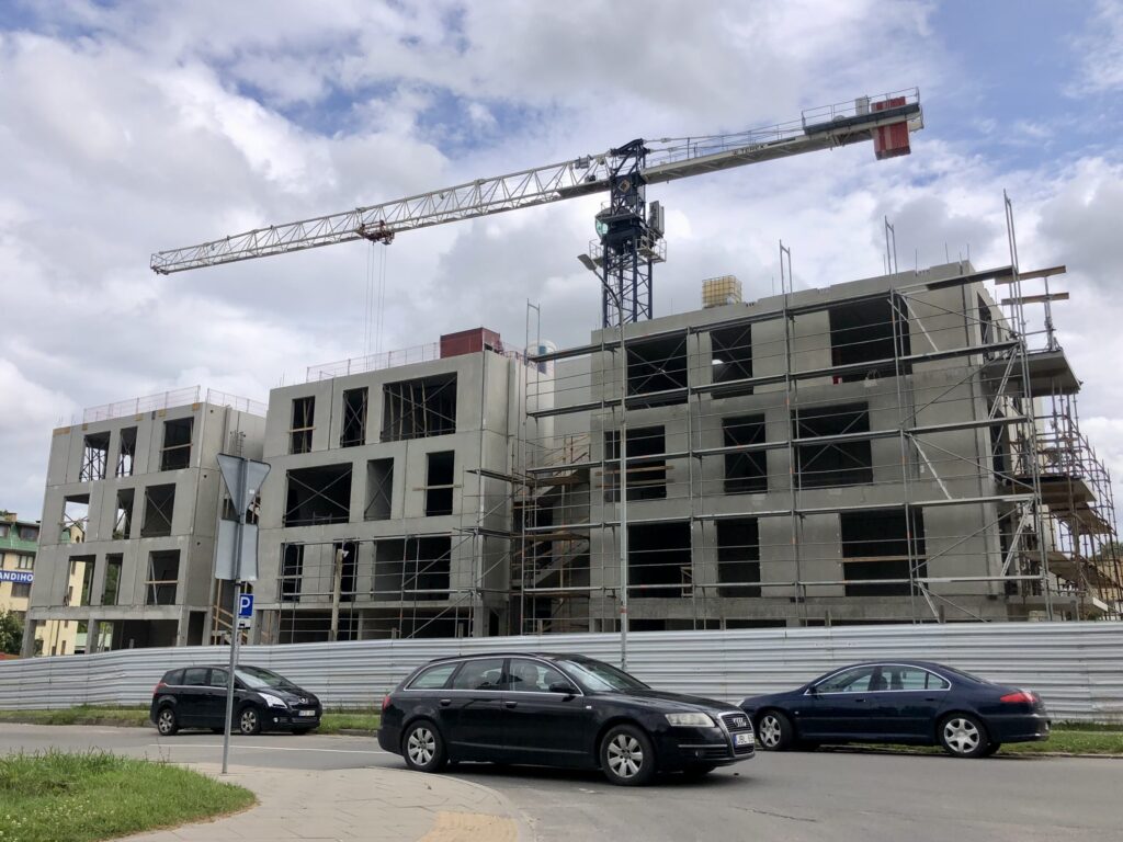 Kapsų 19A (Kapsų g. 19A) - Multi apartment - construction photos