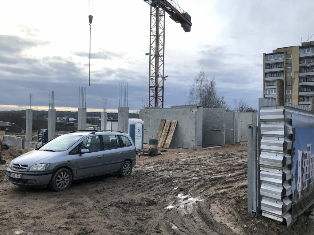 Kapsų 11 (Kapsų g. 11) - Multi apartment - construction photos