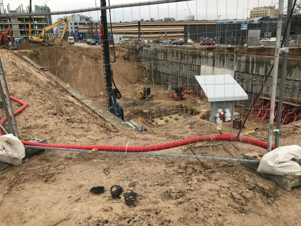 CORE (Ukmergės g. 126) - Office center - construction photos