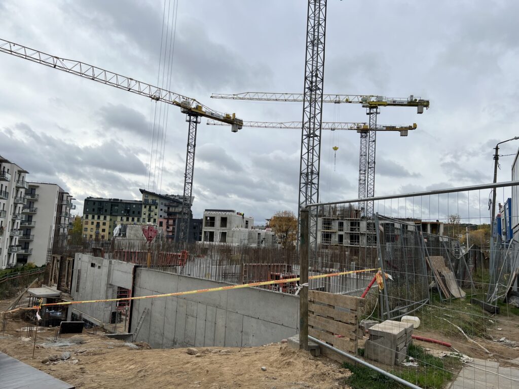 Žvėryno City (Paribio g. 12) - Multi apartment - construction photos