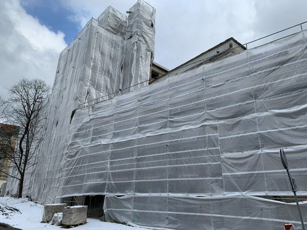 Aludarių g. 1 (Aludarių g. 1) - Office center - construction photos