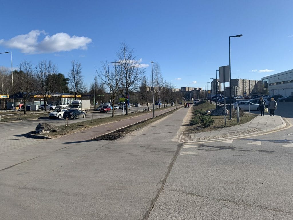 S. Stanevičiaus g. dviračių takas (S. Stanevičiaus g.) - Bike path - construction photos