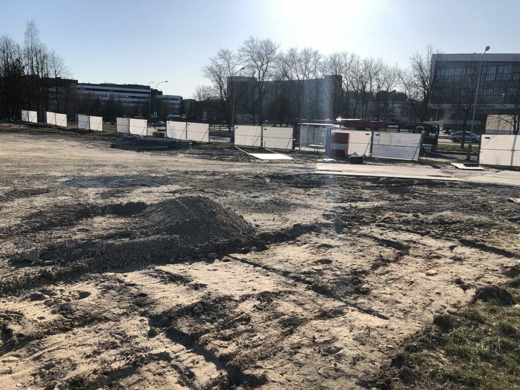 Vaiko raidos centras ir pediatrijos I korpusas (Santariškių g. 7) - Hospital - construction photos