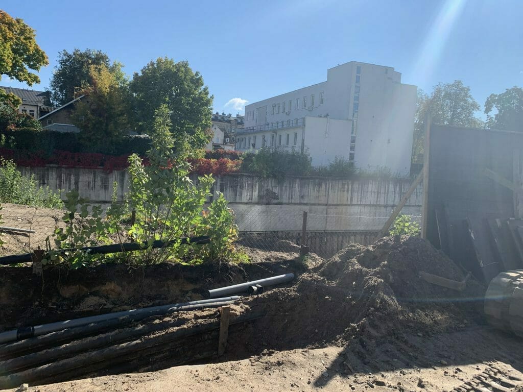 FLOW (Lvovo g. 21A) - Office center - construction photos