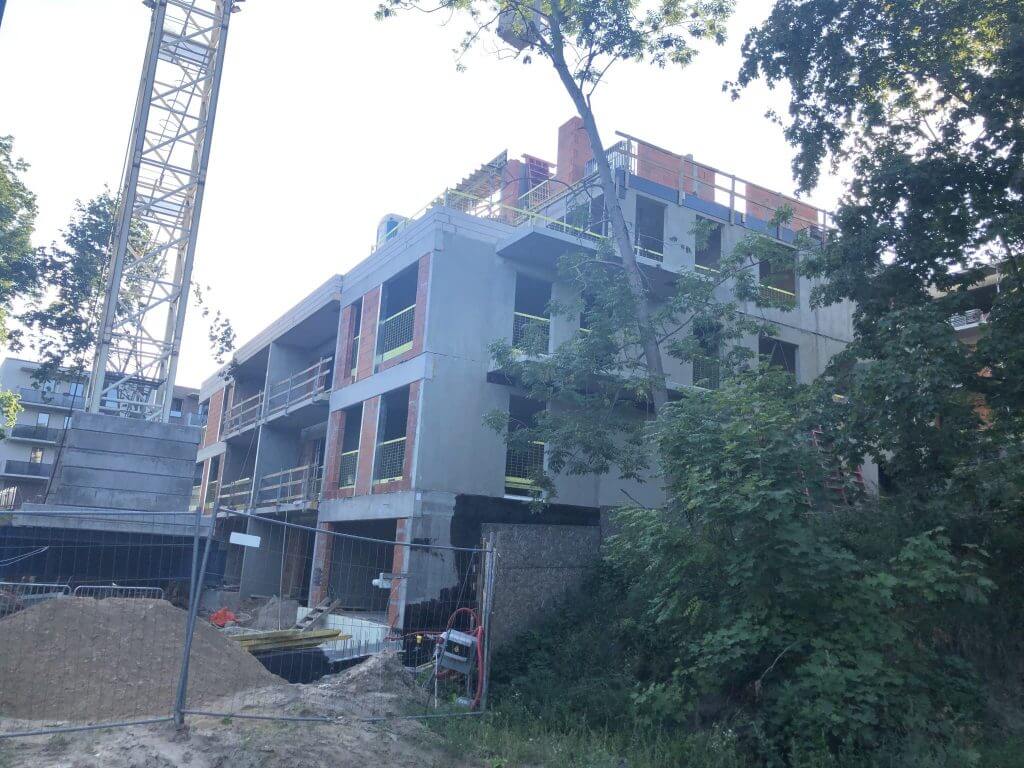 Naujoji Rivjera 2 etapas (Sporto g. 7) - Multi apartment - construction photos