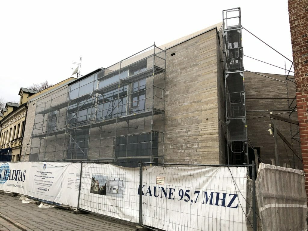 Marijos radijas (V. Sladkevičiaus g. 5) - Kultuurikeskus - ehituse fotod