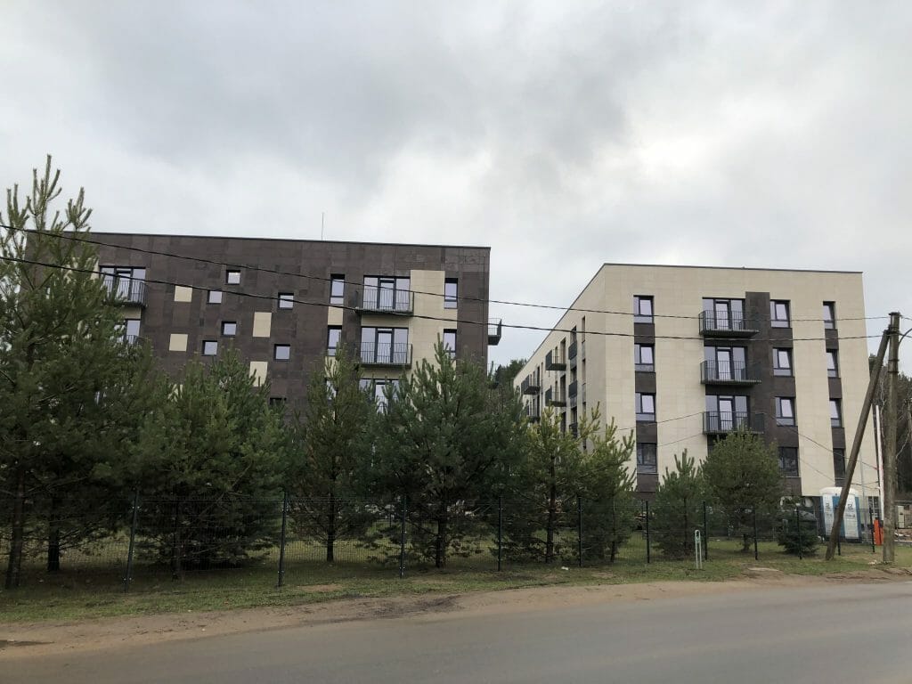 Lazdynėlių 30 (Lazdynėlių g. 30) - Daudzdzīvokļu nams - būvdarbu attēli