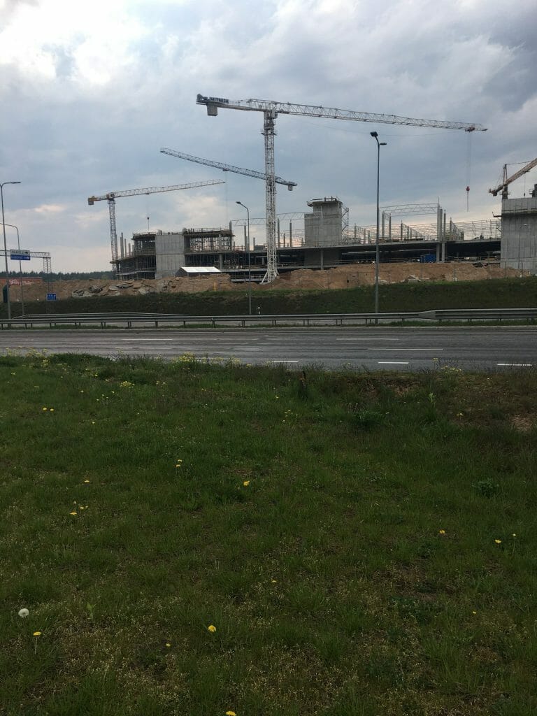 Vilnius OUTLET (Vytauto Pociūno g. 8) - Shopping center - construction photos