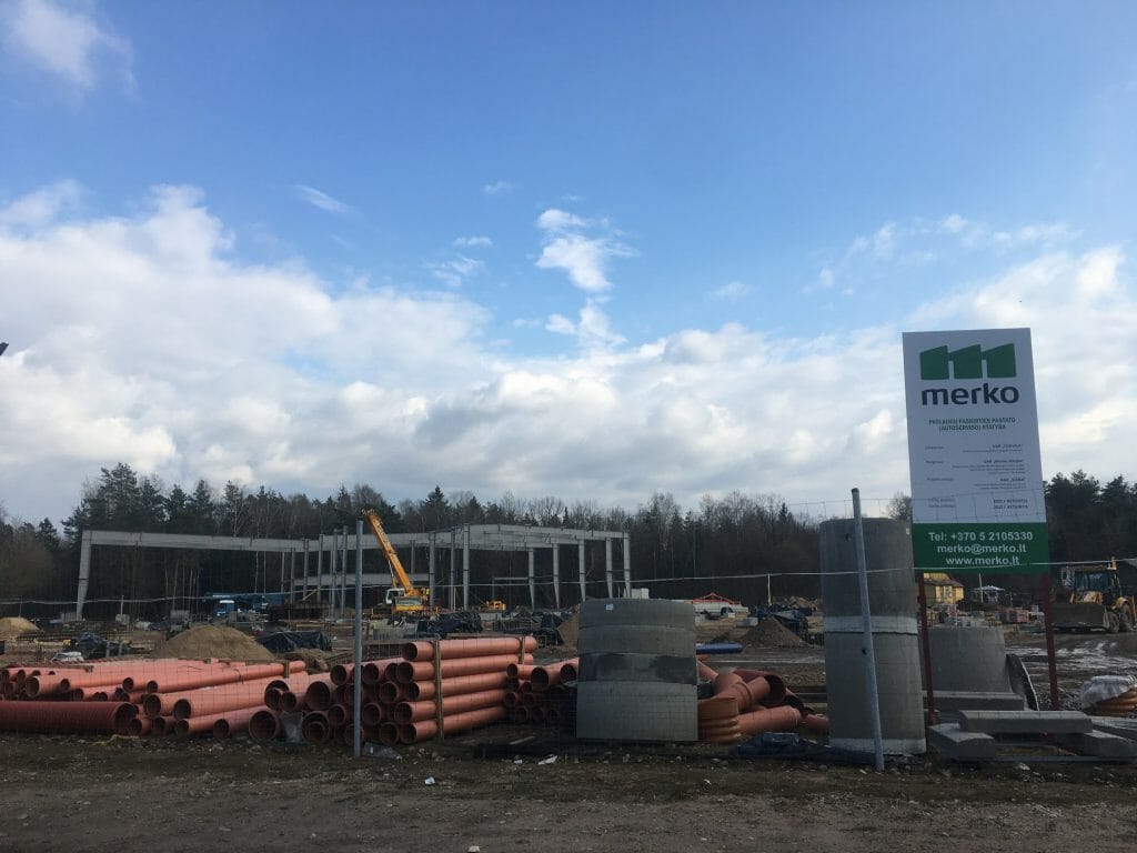 Tokvila centras Savanorių pr. 274 (Savanorių pr. 274) - Autosalons / Auto apkalpošanas centrs - būvdarbu attēli