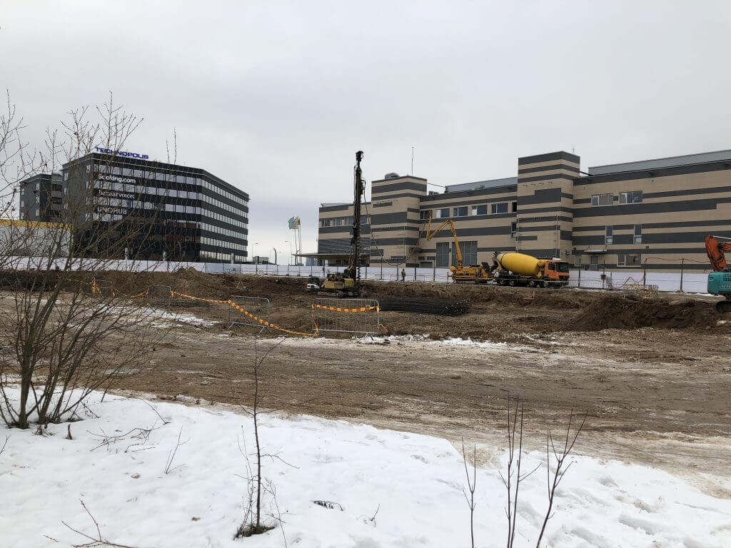 Nova (Vito Gerulaičio g. 18) - Office center - construction photos