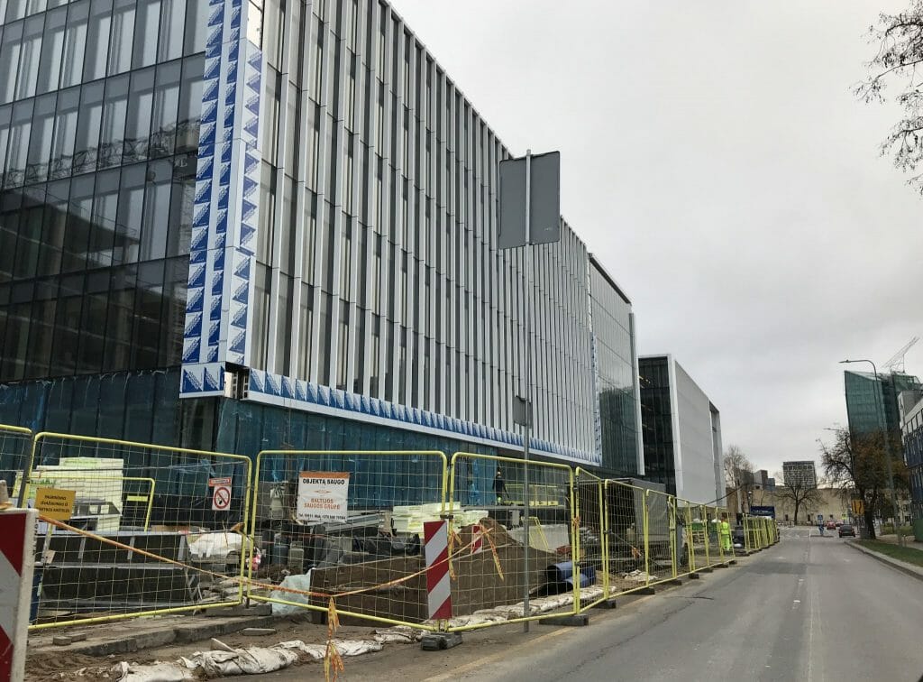 Saltoniškių 7 (S7) 4 etapas (Saltoniškių g. 7C) - Office center - construction photos