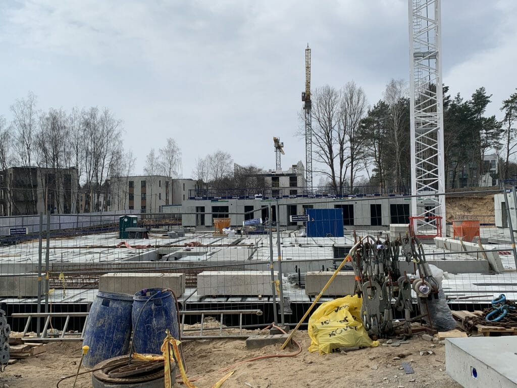 Bajorų lajos 2 etapas (Bajorų kel. 29) - Daugiabutis - statybų nuotraukos