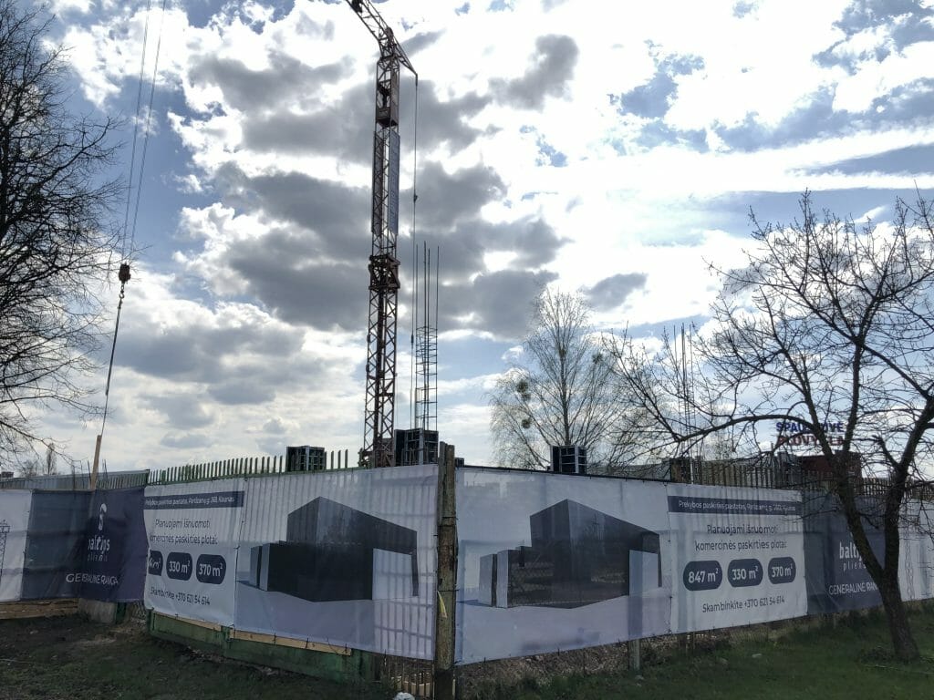 Partizanų g. 26B (Partizanų g. 26B) - Non-food store - construction photos