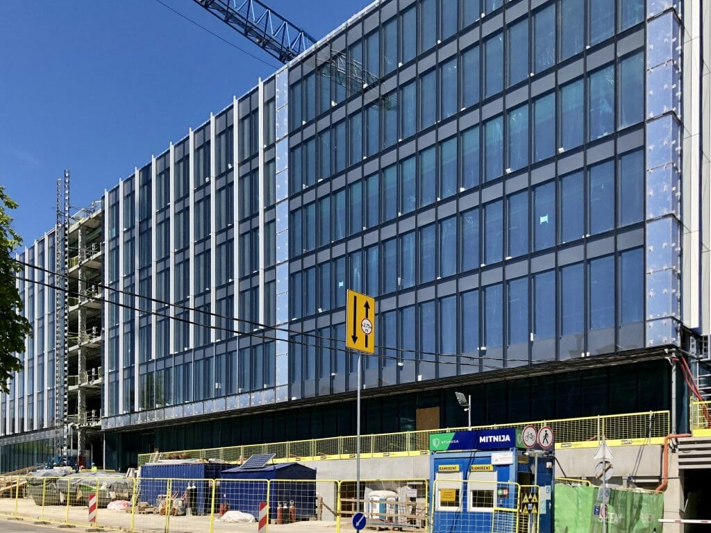 Saltoniškių 7 (S7) 4 etapas (Saltoniškių g. 7C) - Office center - construction photos