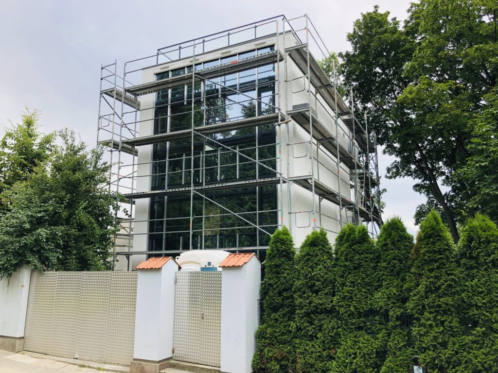 M. K. Paco g. 4B (M. K. Paco g. 4B) - Office center - construction photos