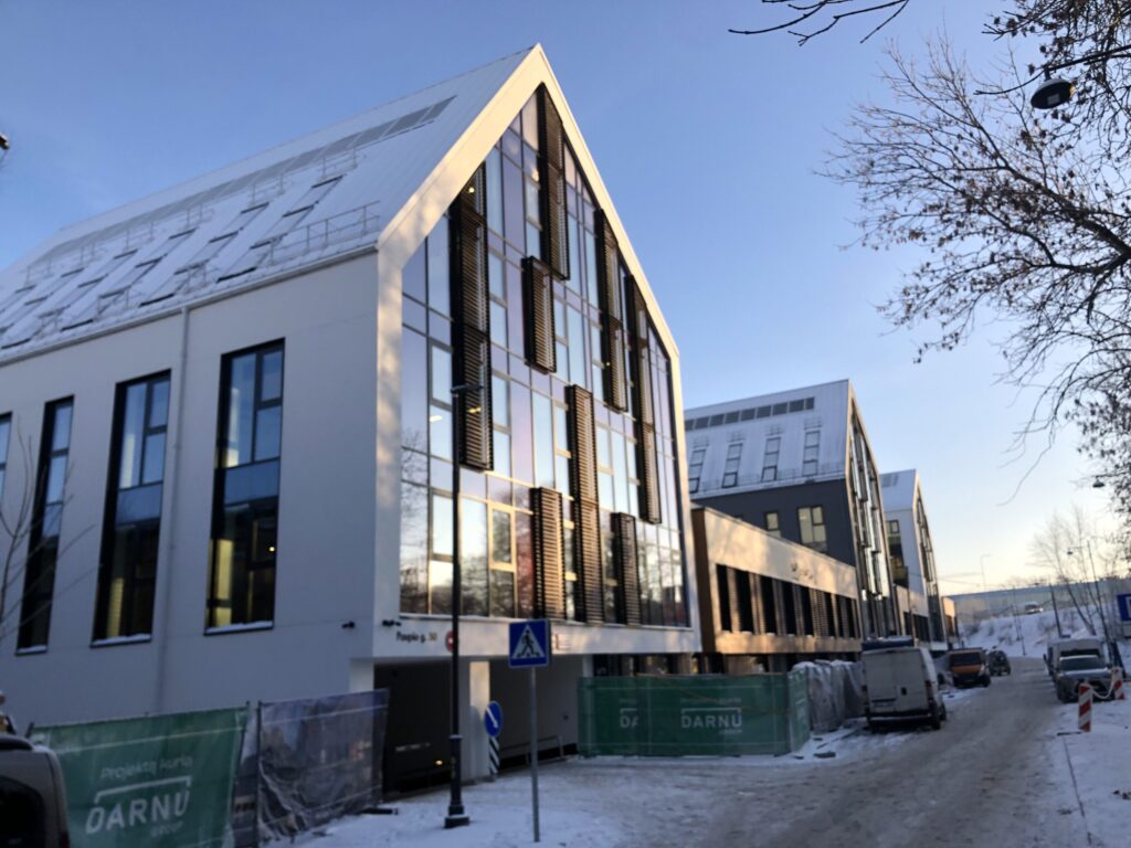 Paupio Darboteka (Paupio g. 50) - Büroohoone - ehituse fotod