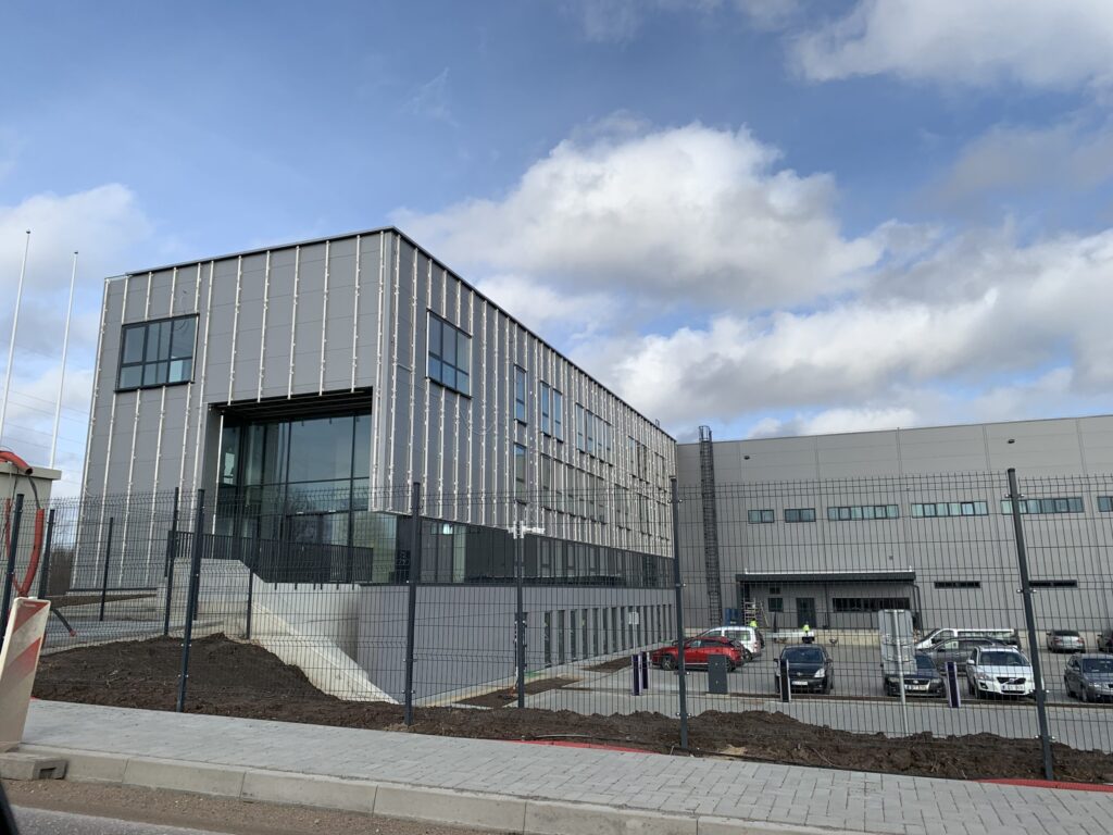 WESTHUB (B. Brazdžionio g. 29) - Laohoone - ehituse fotod