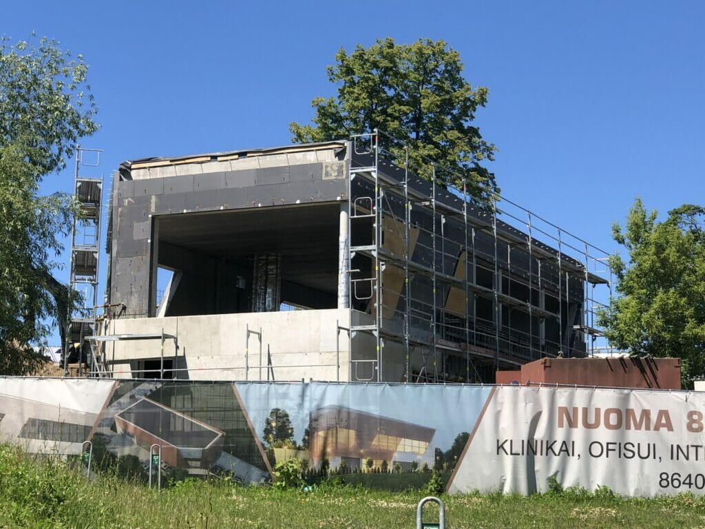 Liepų g. 61 (Liepų g. 61) - Clinic - construction photos
