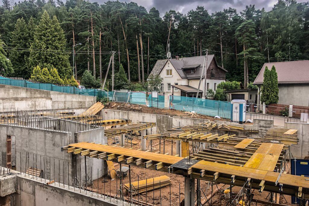 Sapieginės pušynai (Kanklių g. 6) - Daugiabutis - statybų nuotraukos