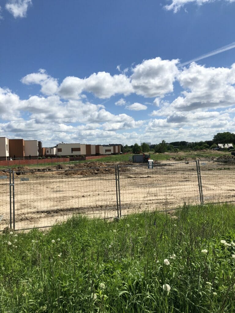 Simono Grunau g. 127 (Simono Grunau g. 127) - Row housing - construction photos