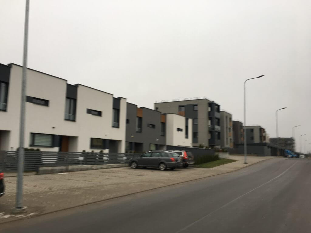 Karaliaučiaus slėnis 1 etapas (Pilaitės pr. 48) - Row housing - construction photos