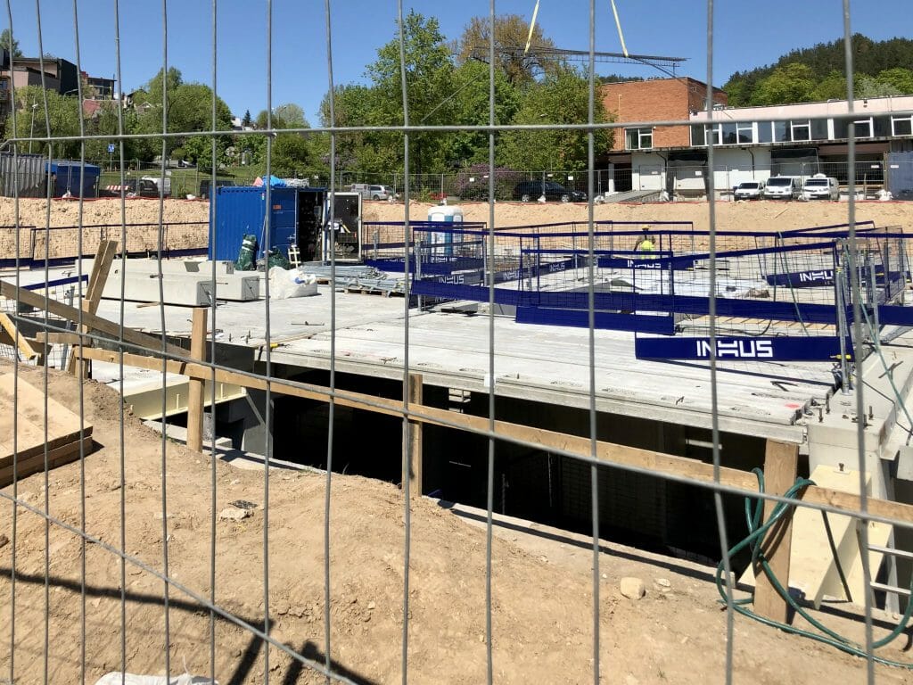 CORE (Ukmergės g. 126) - Office center - construction photos