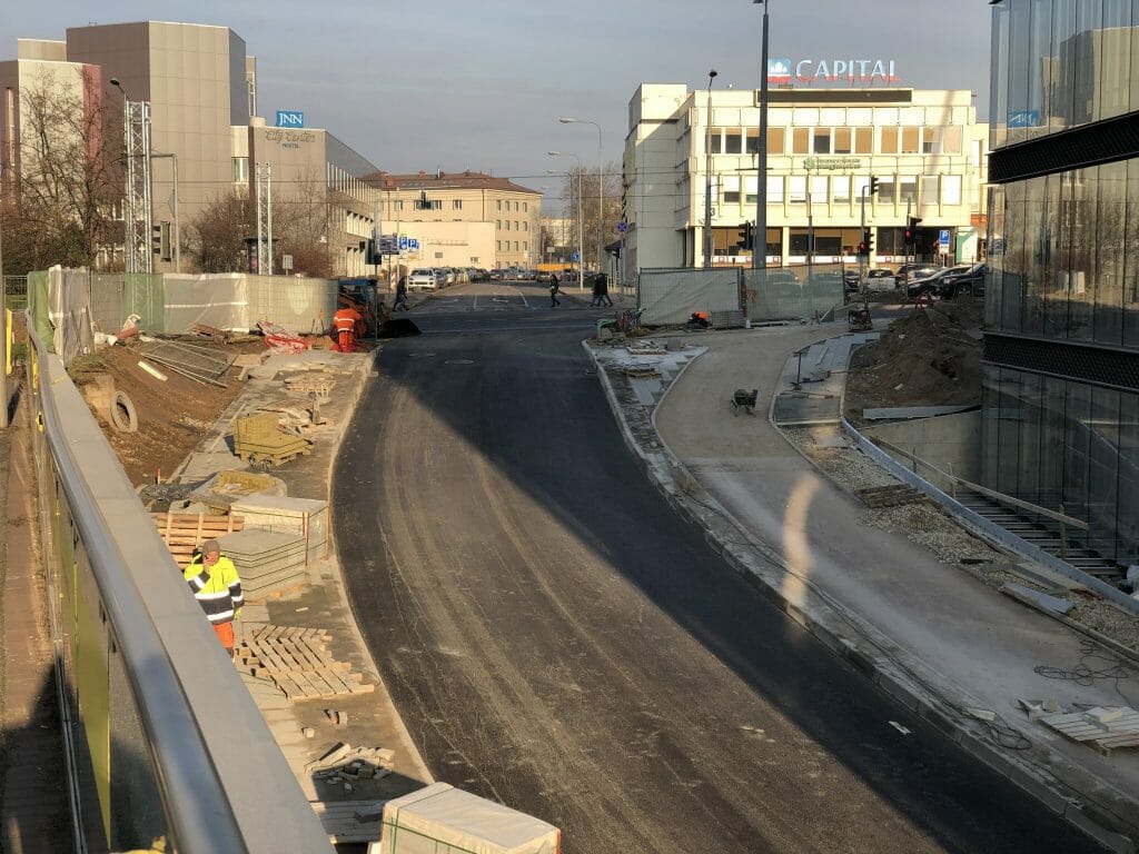 Algimanto Nasvyčio g. (Upės g.) - Street - construction photos