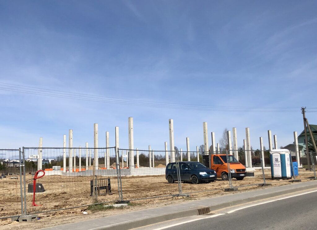 RIMI Pilaitės pr. 65 (Pilaitės pr. 65) - Food store - construction photos