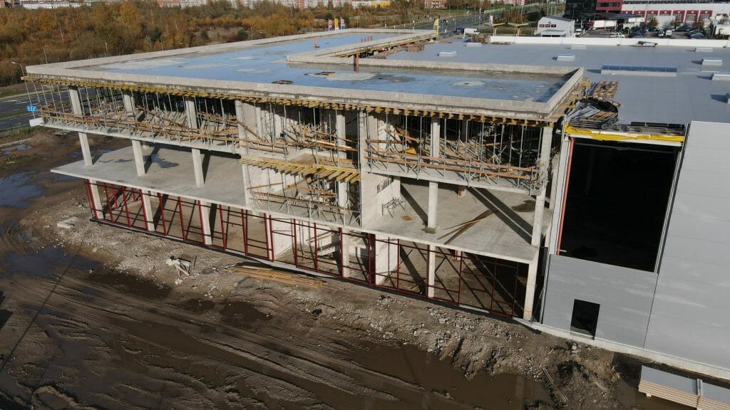 Jūrininkų pr. 27A (Jūrininkų pr. 27A, Jūrininkų pr. 33) - Shopping center, Warehouse / Distribution center - construction photos