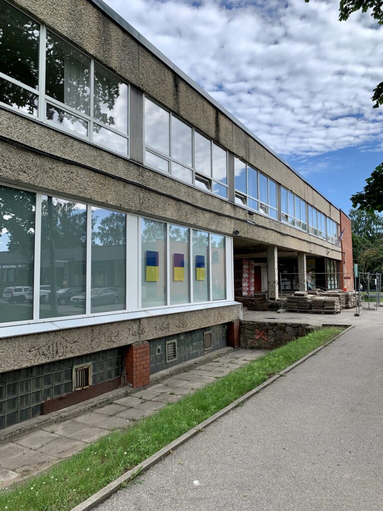 Lidoņu iela 27 k-2 (Lidoņu iela 27 k-2) - Cultural center - construction photos