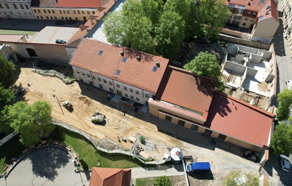 Lietuvos teatro, muzikos ir kino muziejaus plėtra (Vilniaus g. 41B) - Museum - construction photos