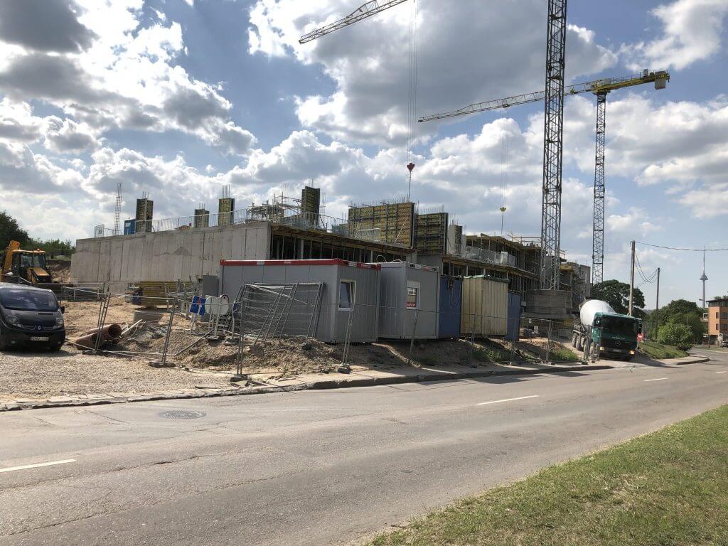 Lucky Homes (Gerosios Vilties g. 27) - Multi apartment - construction photos