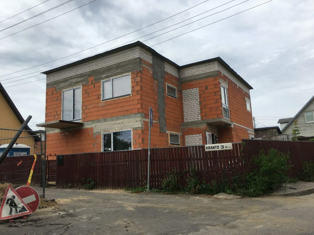 Kranto 3-oji g. 2 (Kranto 3-oji g. 2) - Row housing - construction photos