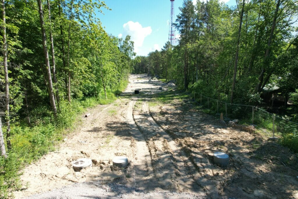 Rasytės gatvės tęsinys (Rasytės g.) - Iela - būvdarbu attēli