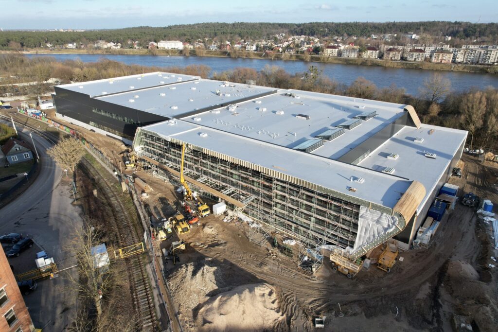 Kauno baldų gamykla 1 etapas (Drobės g. 68) - Light manufacturing - construction photos