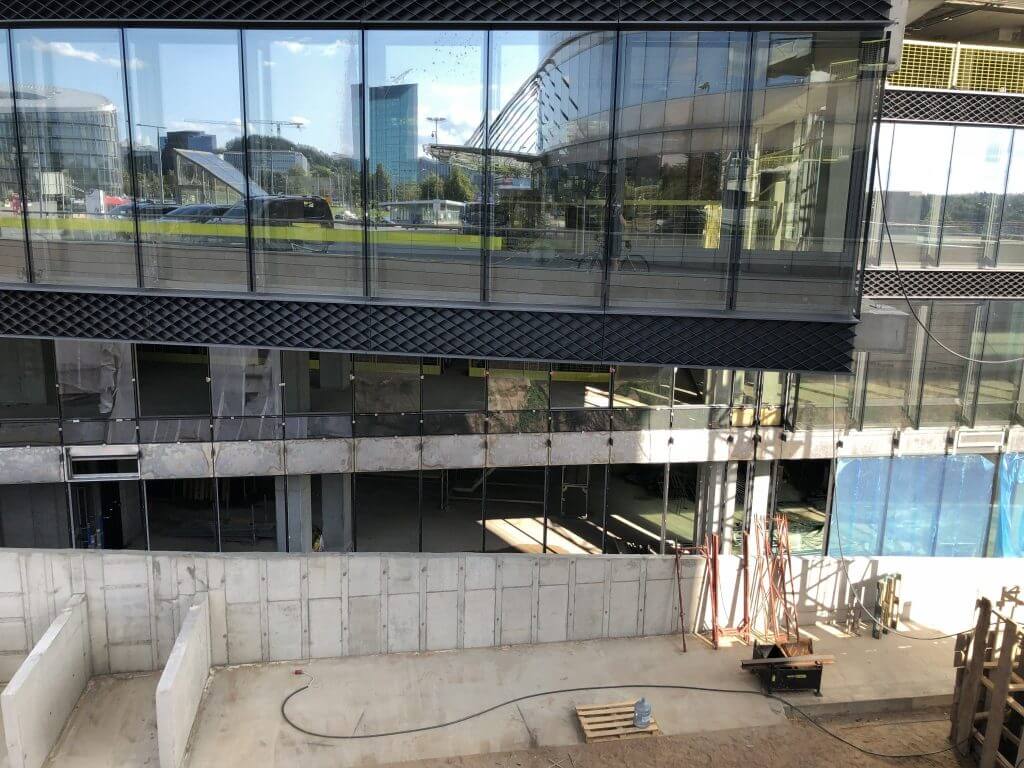 SEB administracinis (Gedimino Baravyko g. 4) - Biroju centrs - būvdarbu attēli