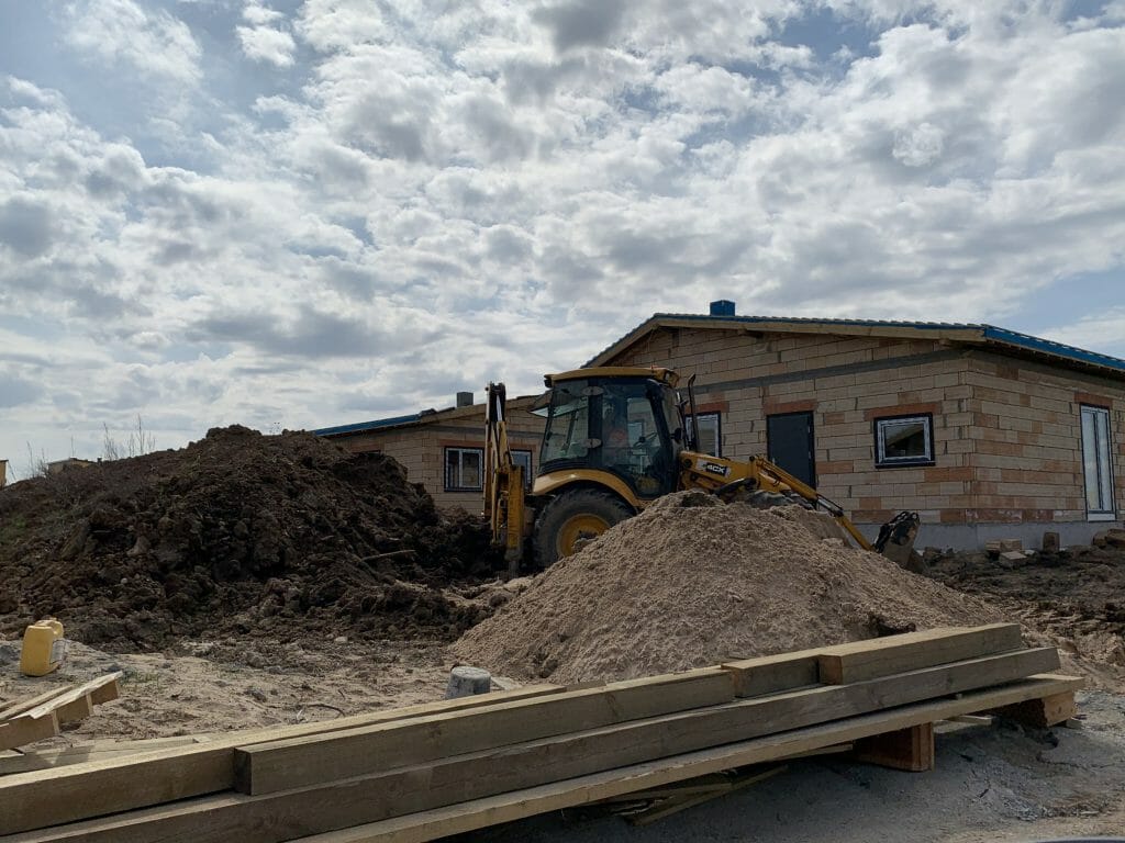 Giraitės terasos (Gervuogių g. 1, 2, 3, 5, 6, 7, 8, 9, 12 - 52 , Mėlynių g. 1, 1A, 2, 2A, 3, 3A, 4, 4A, 5, 5A - 26, 26A) - Private house community - construction photos