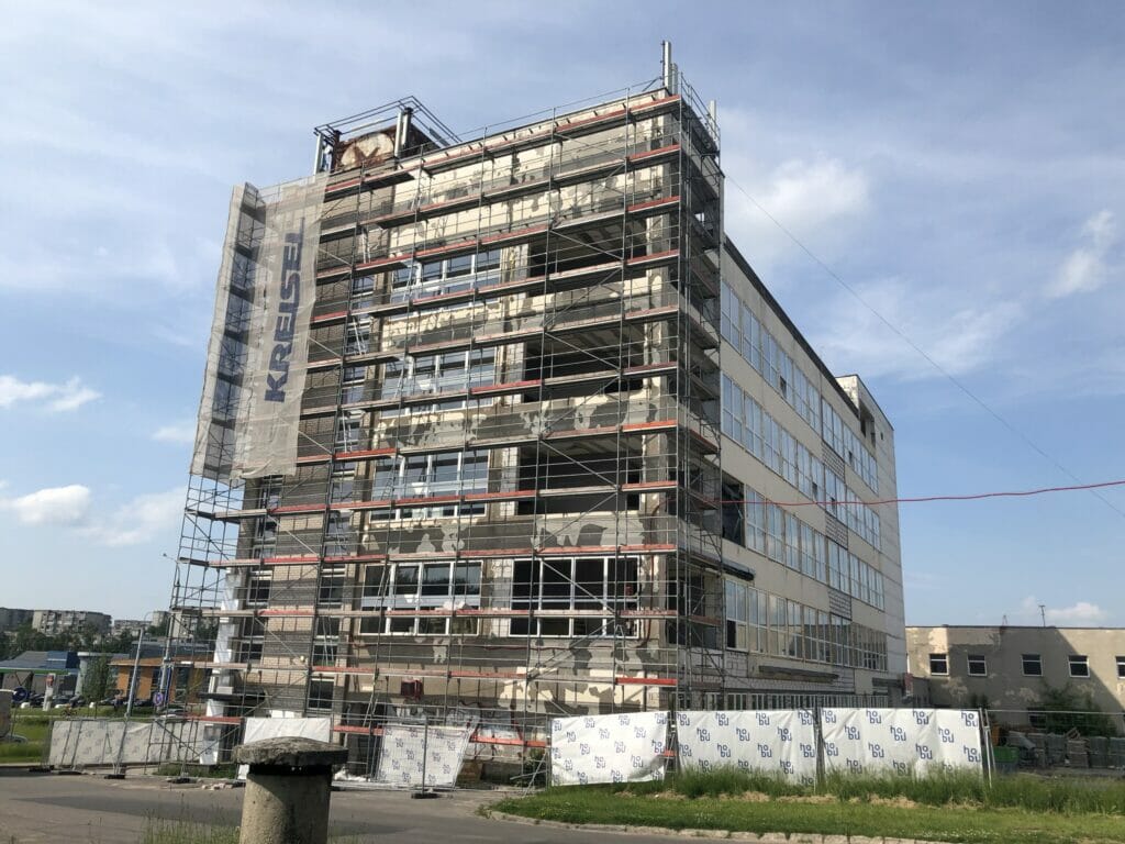 Loftai Žuvėdra (Buivydiškių g. 36) - Lofts - construction photos