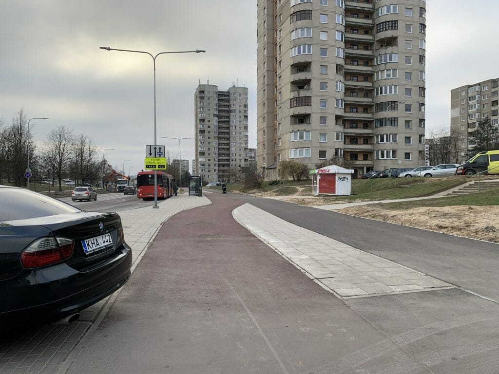 S. Stanevičiaus g. dviračių takas (S. Stanevičiaus g.) - Bike path - construction photos