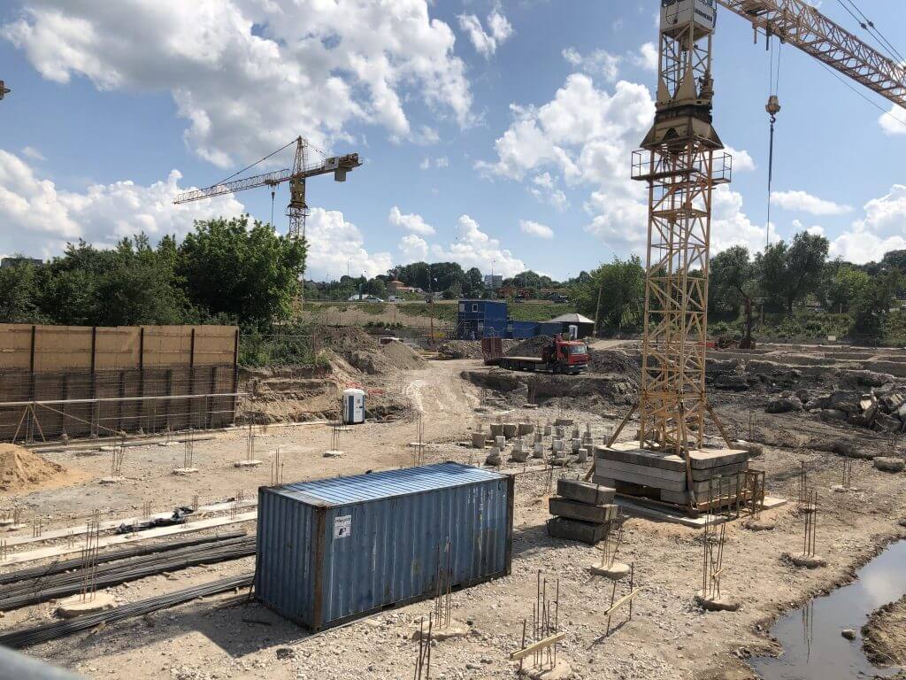 PAUPYS 7 etapas (Aukštaičių g. 19, Paupio g. 50) - Multi apartment - construction photos