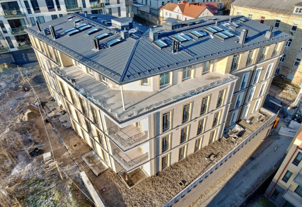 Mindaugo rezidencija (Mindaugo g. 12A) - Multi apartment - construction photos